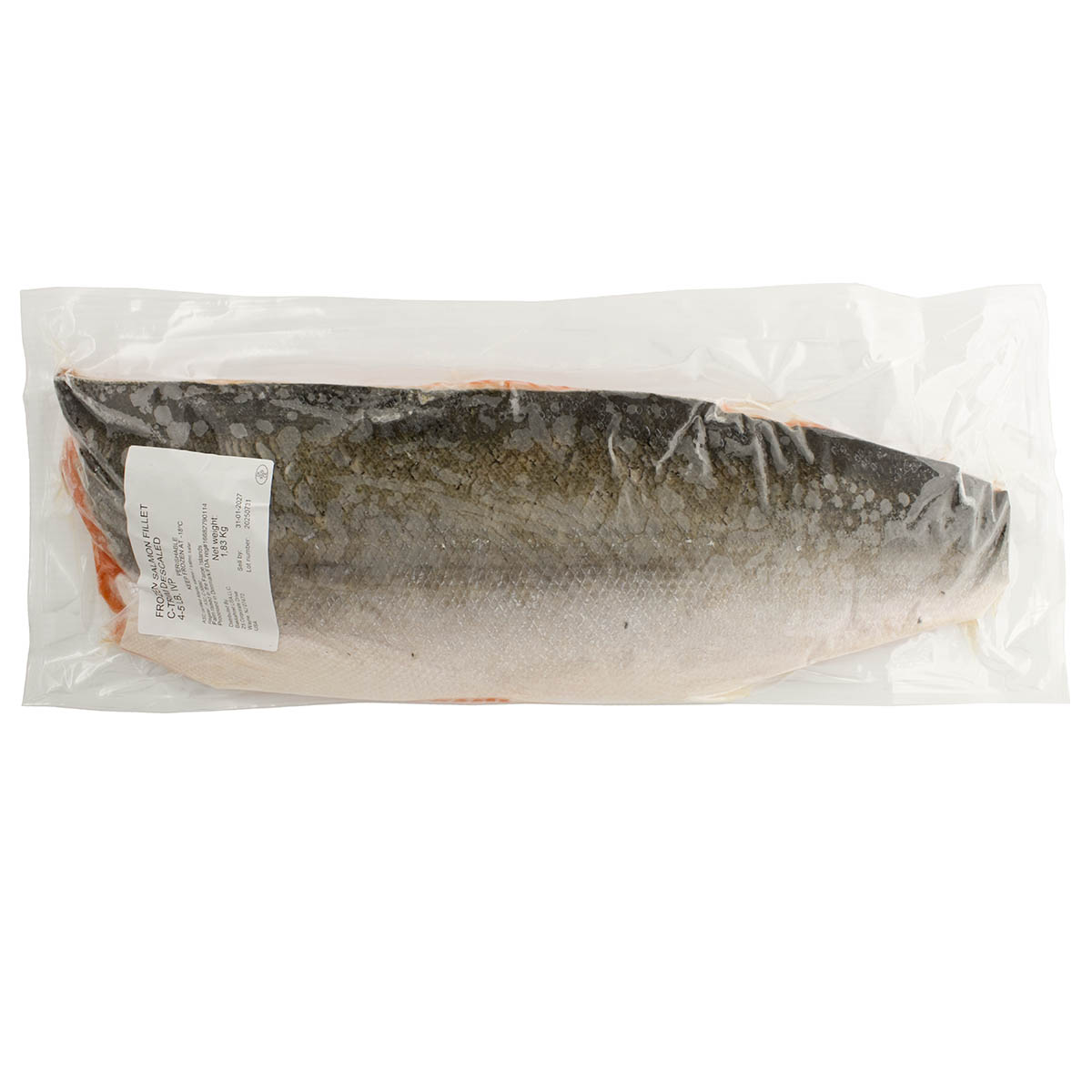 BakkaFrost Frozen Salmon Fillet Trim C 1.8-2.2
