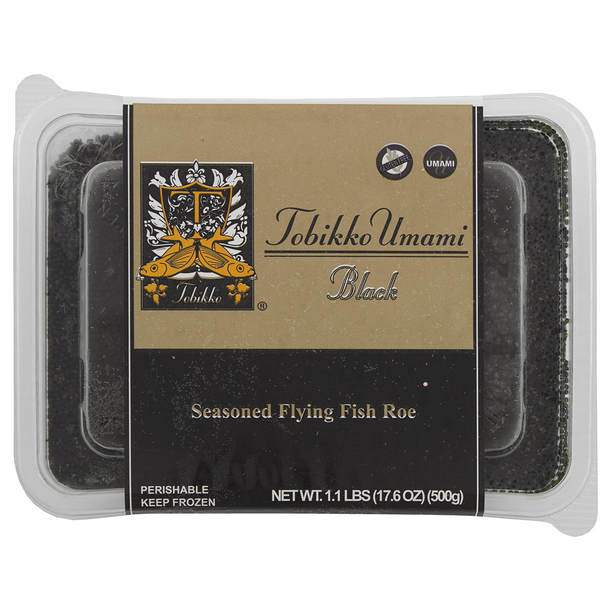 Azuma Black Tobiko (Seasoned Flying Fish Roe)