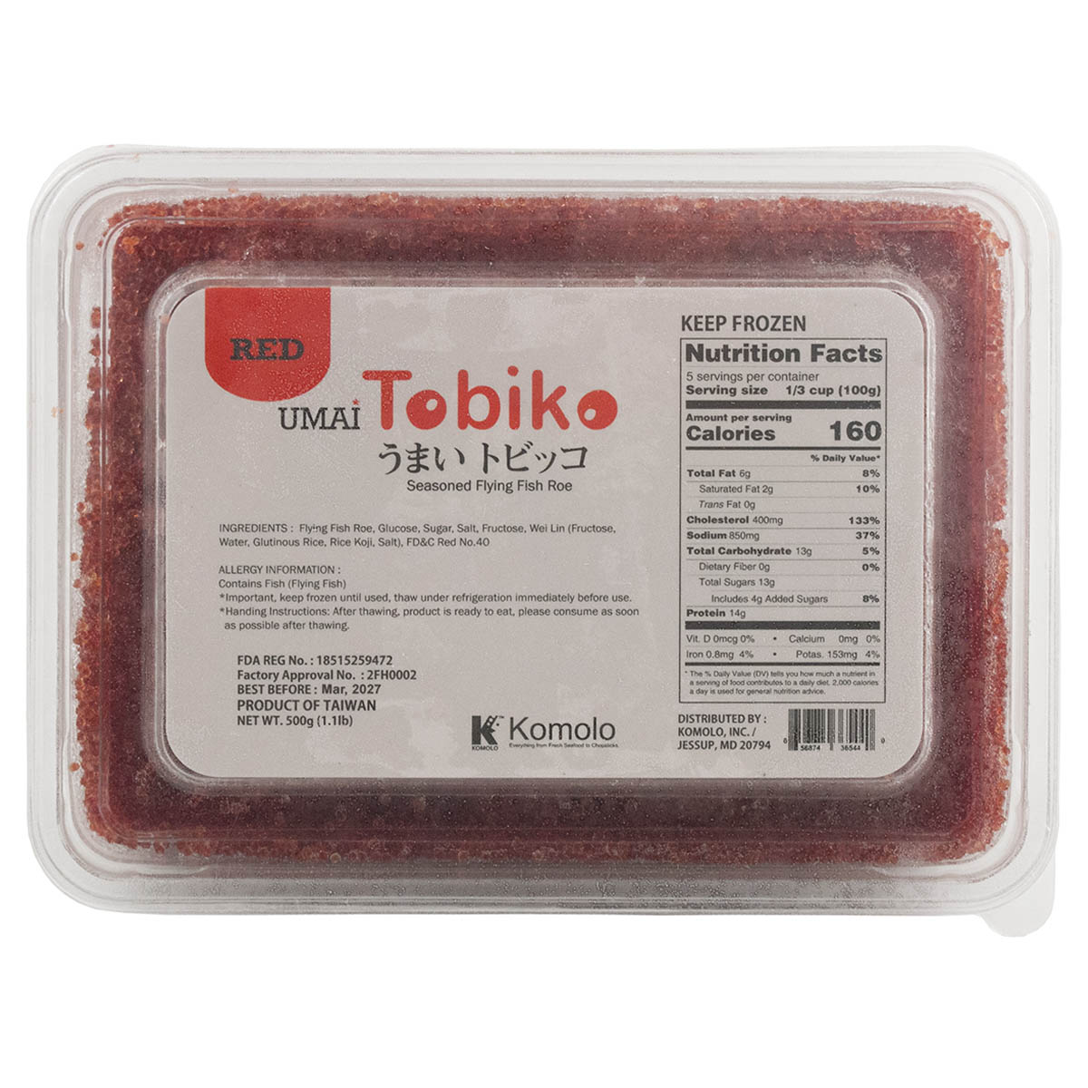 Umai Red Tobiko