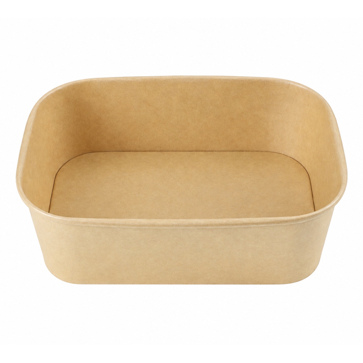 Umai Paper Brown Square Bowl