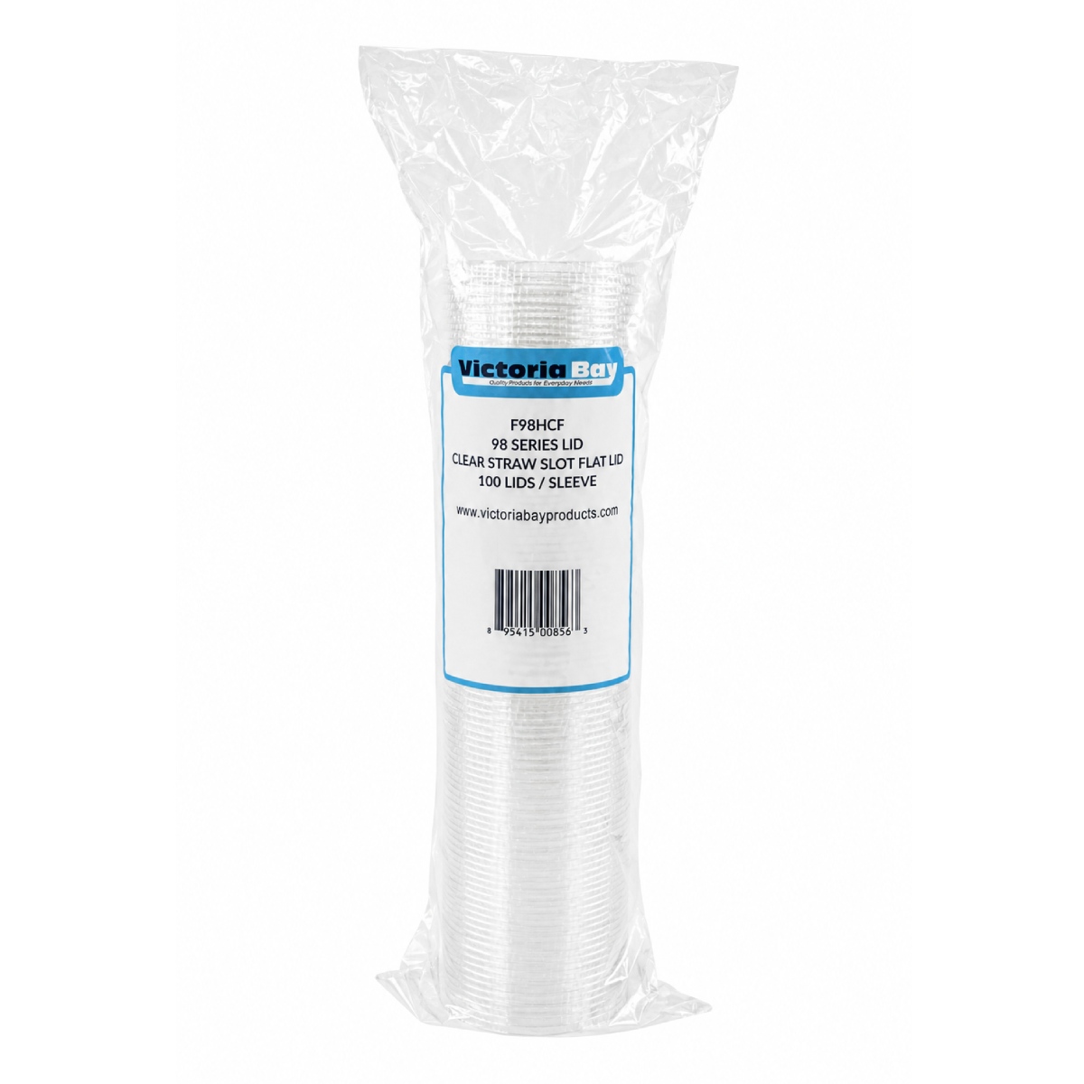Victoria Bay PET Cold Cup Lid Flat Strawslot