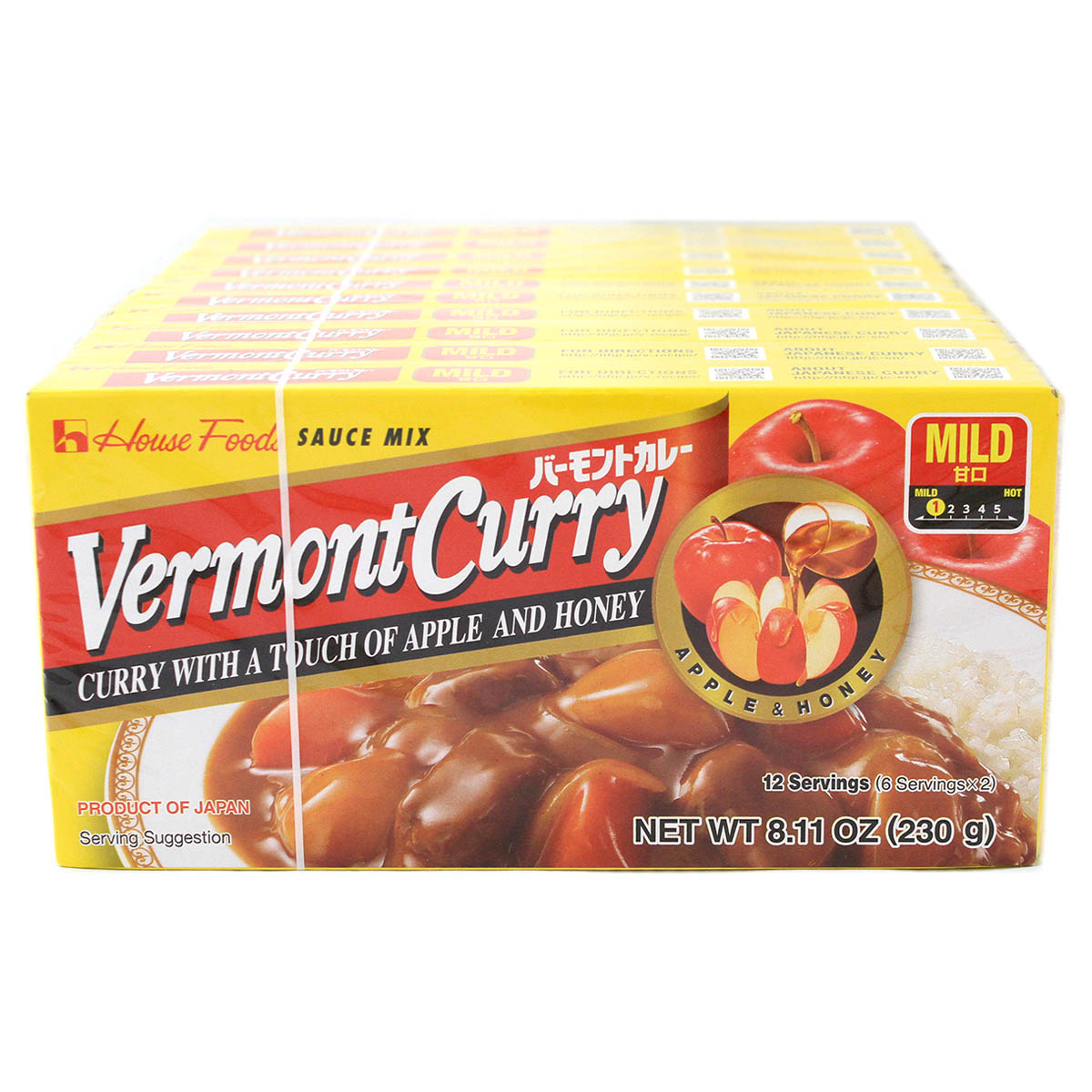 House Foods Vermont Curry Roux Mild