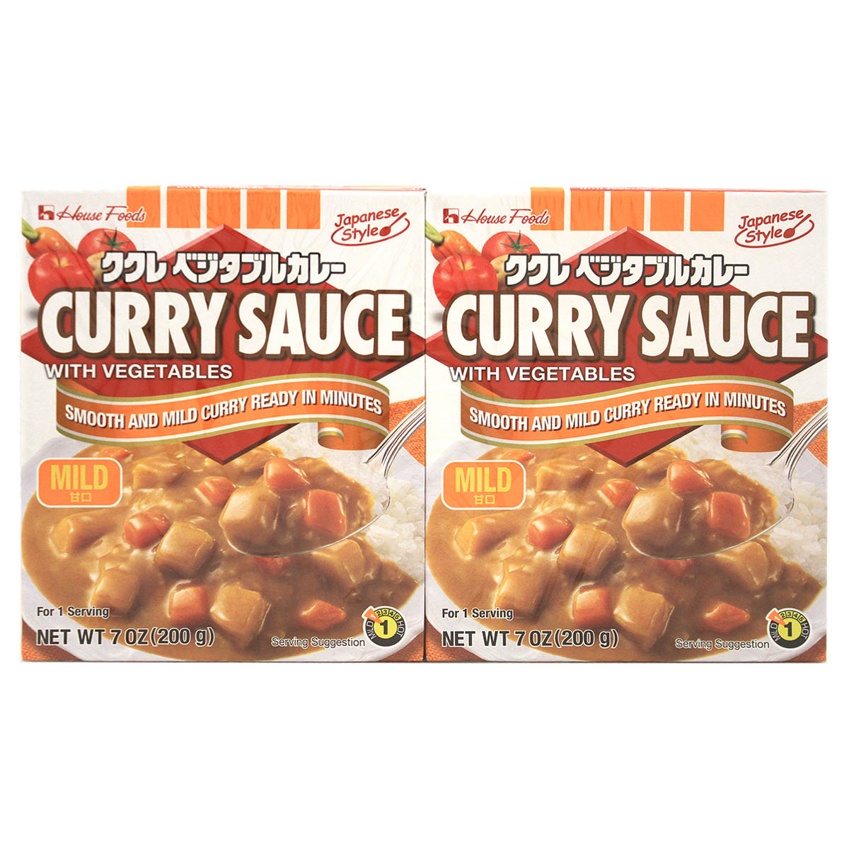 House Foods Curry Sauce with Vegetable Mild