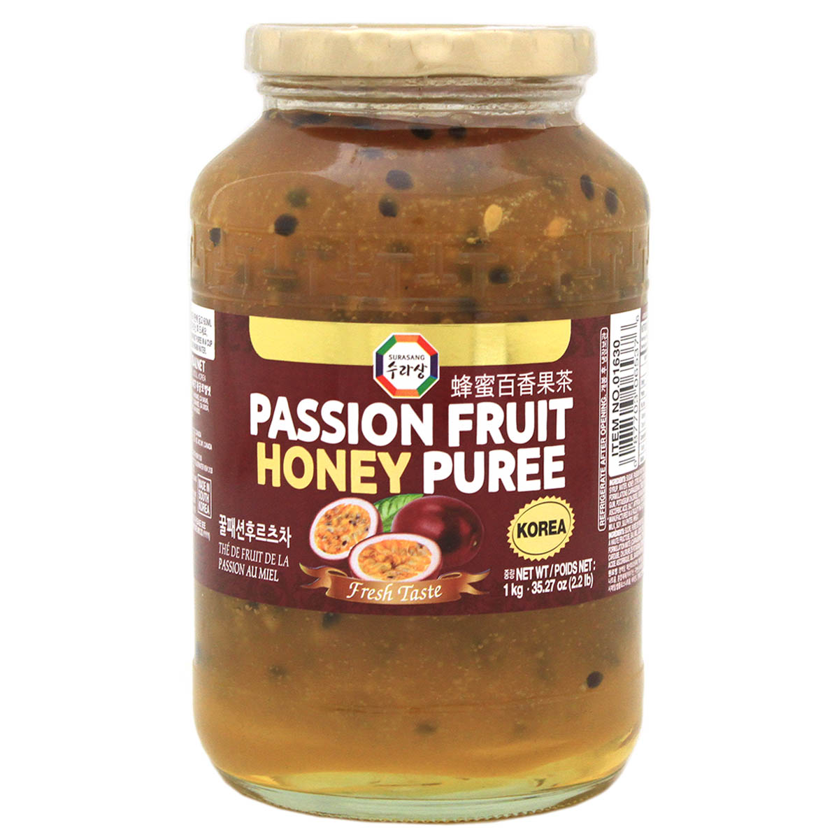 Wang (Surasang) Passion Fruit Honey Puree